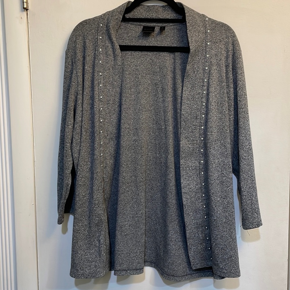 Nice cardigan!